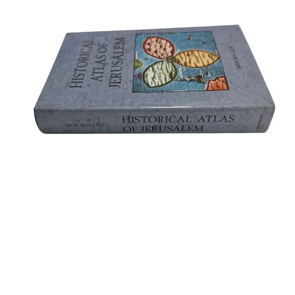 Historical Atlas of Jerusalem by Meir Ben-Dov (2002, Hardcover, Dust Jacket)